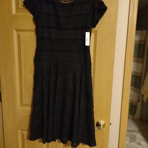 Black lace dress